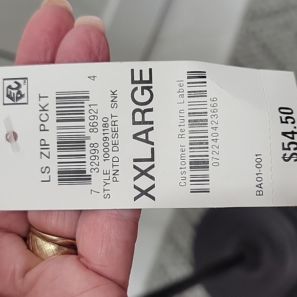 Internation Concepts INC Women's Black and White Snake Print Top Size XXL NWT - Picture 3 of 11